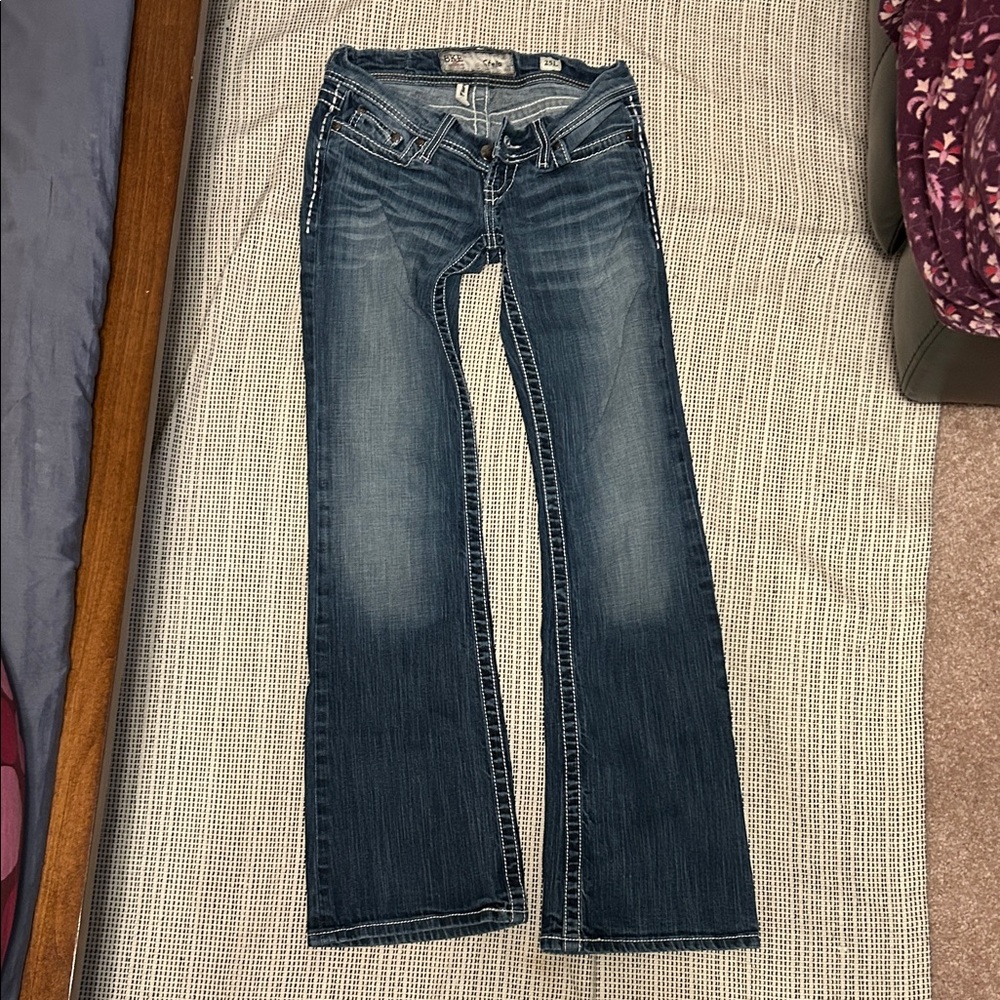 BKE Dark Blue Flare Jeans
